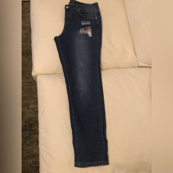 Versona Jeans 28 distressed sequins - Picture 5 of 9